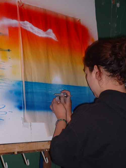 learn how to airbrush